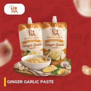 Kitchen Auura Ginger Garlic Paste – Small Pack (150–200g)